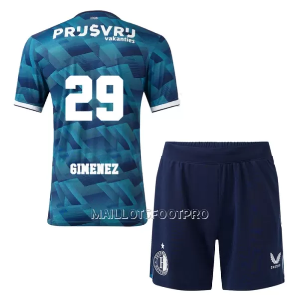 Maillot Feyenoord Gimenez 29 Enfant Extérieur 2023-24