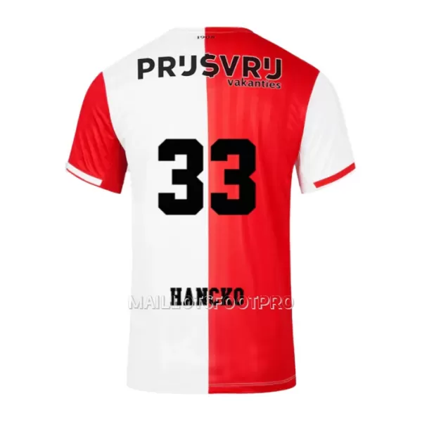 Maillot Feyenoord Hancko 33 Homme Domicile 2023-24