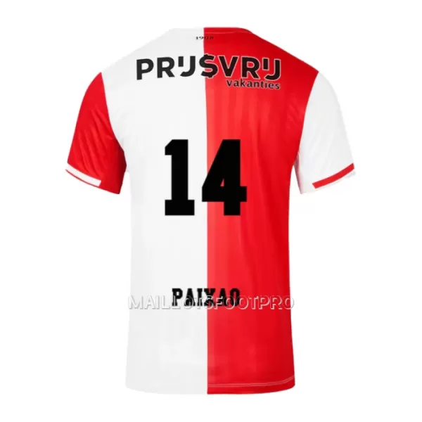 Maillot Feyenoord Paixao 14 Homme Domicile 2023-24