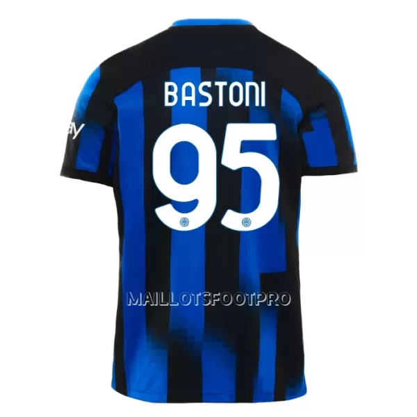 Maillot Inter Milan Bastoni 95 Homme Domicile 2023-24