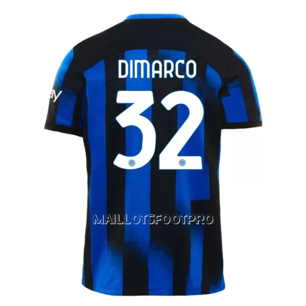 Maillot Inter Milan Dimarco 32 Homme Domicile 2023-24