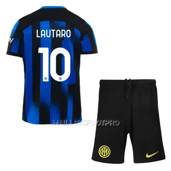 Maillot Inter Milan Lautaro Martinez 10 Enfant Domicile 2023-24