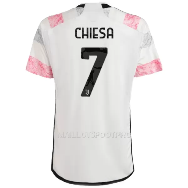 Maillot Juventus Chiesa 7 Enfant Extérieur 2023-24