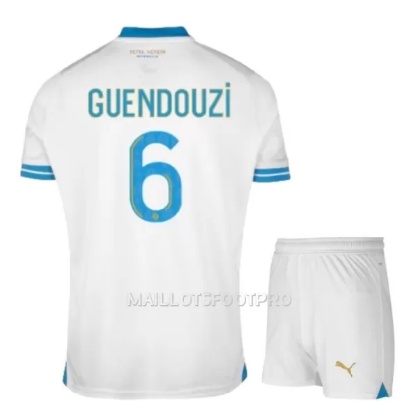 Maillot Olympique de Marseille GUENDOUZI 6 Enfant Domicile 2023-24