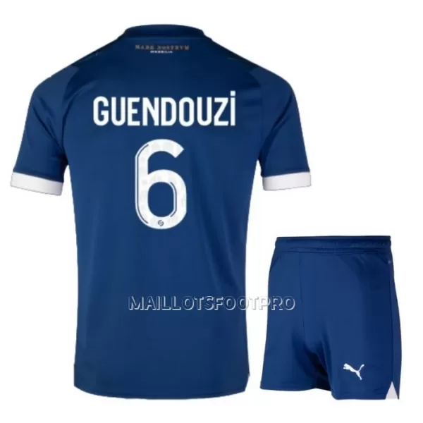 Maillot Olympique de Marseille GUENDOUZI 6 Enfant Extérieur 2023-24