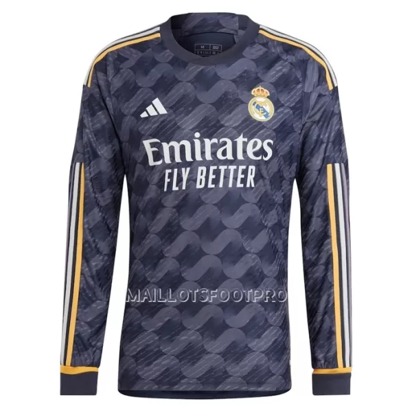 Maillot Manches Longues Real Madrid Homme Extérieur 2023-24