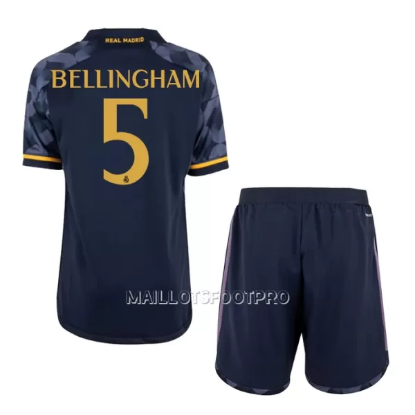 Maillot Real Madrid Bellingham 5 Enfant Extérieur 2023-24