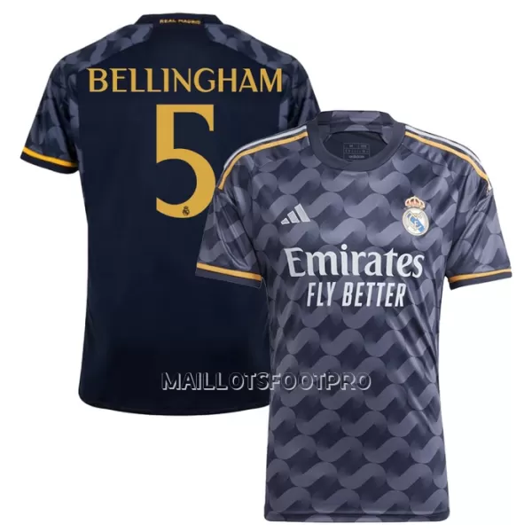 Maillot Real Madrid Bellingham 5 Homme Extérieur 2023-24