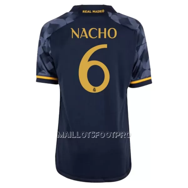 Maillot Real Madrid Nacho 6 Enfant Extérieur 2023-24