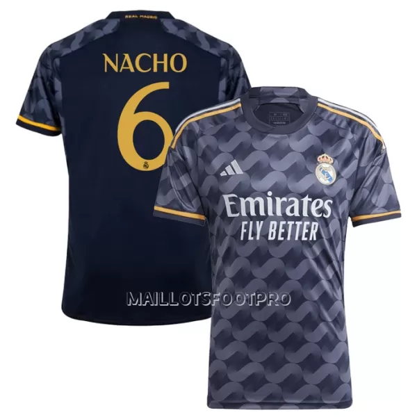 Maillot Real Madrid Nacho 6 Homme Extérieur 2023-24