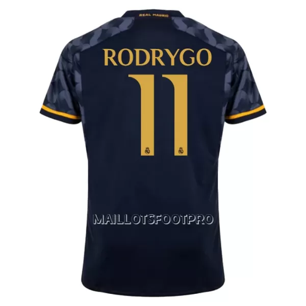 Maillot Real Madrid Rodrygo 11 Homme Extérieur 2023-24