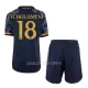 Maillot Real Madrid Tchouameni 18 Enfant Extérieur 2023-24