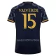 Maillot Real Madrid Valverde 15 Homme Extérieur 2023-24