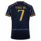 Maillot Real Madrid Vini Jr. 7 Homme Extérieur 2023-24