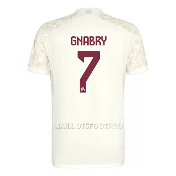 Maillot FC Bayern Munich Gnabry 7 Champions League Homme Third 2023-24