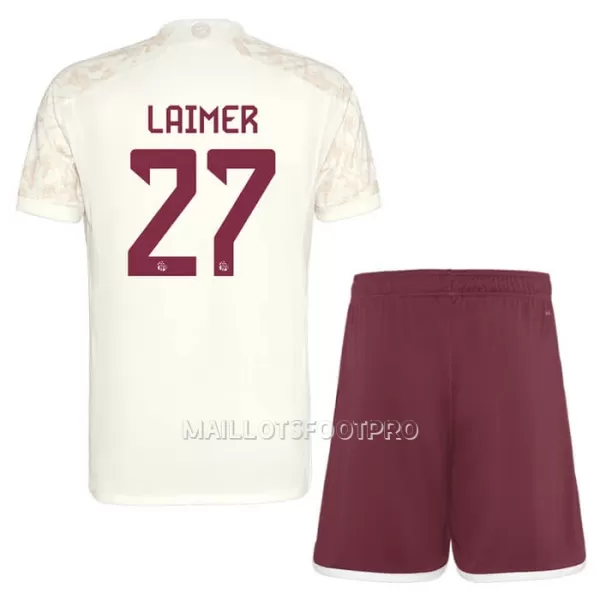 Maillot FC Bayern Munich Laimer 27 Champions League Enfant Third 2023-24