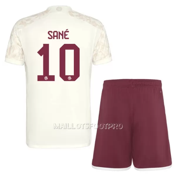 Maillot FC Bayern Munich Sane 10 Champions League Enfant Third 2023-24