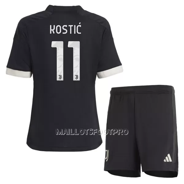 Maillot Juventus Kostic 11 Enfant Third 2023-24