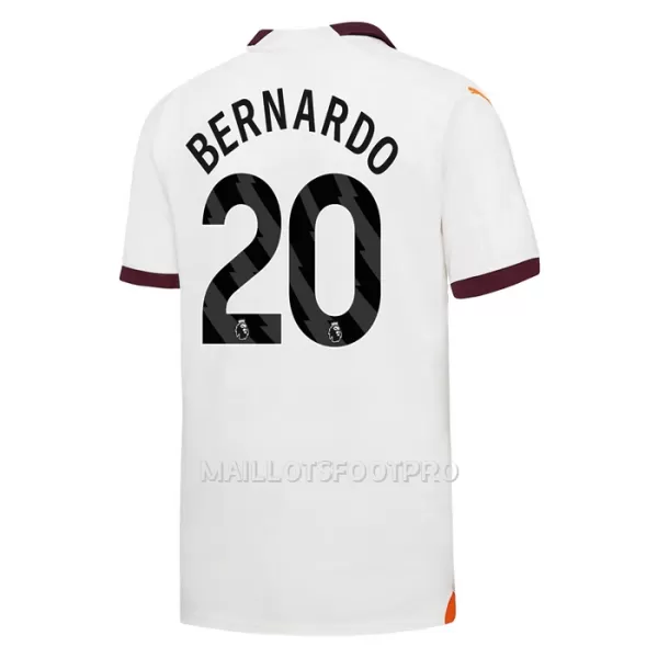 Maillot Manchester City Bernardo 20 Enfant Extérieur 2023-24