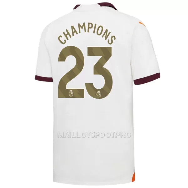 Maillot Manchester City Champions 23 Homme Extérieur 2023-24