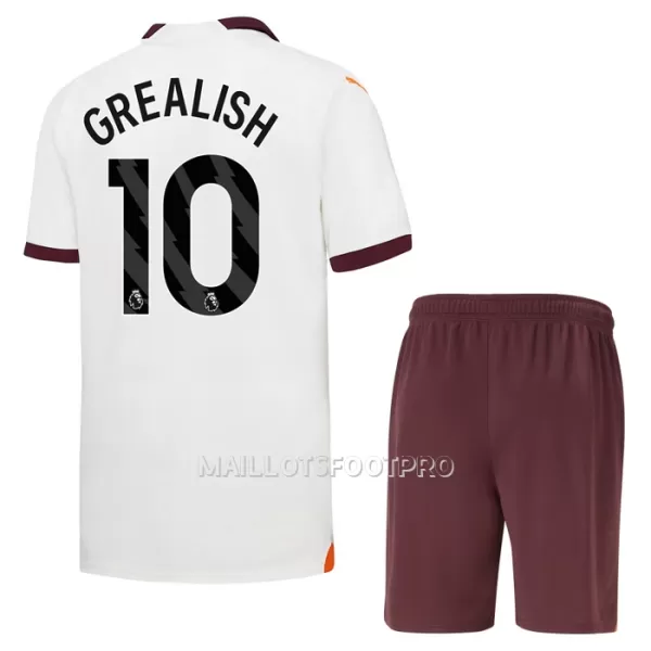 Maillot Manchester City Grealish 10 Enfant Extérieur 2023-24