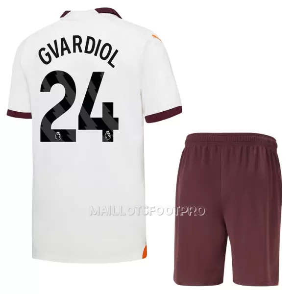 Maillot Manchester City Gvardiol 24 Enfant Extérieur 2023-24