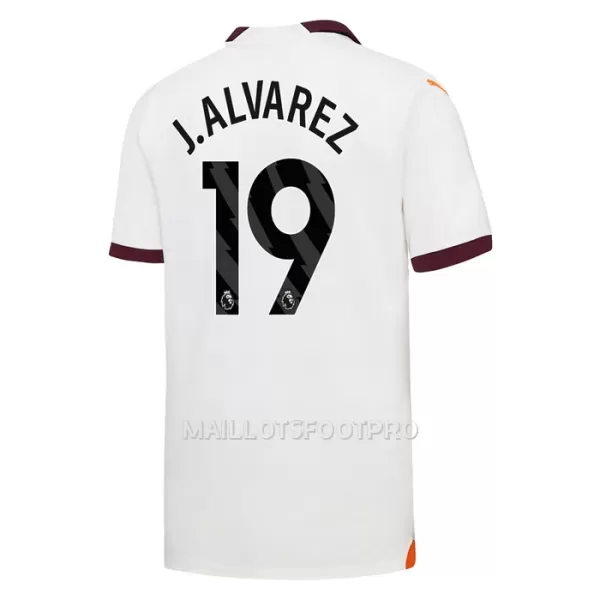 Maillot Manchester City J. Alvarez 19 Homme Extérieur 2023-24