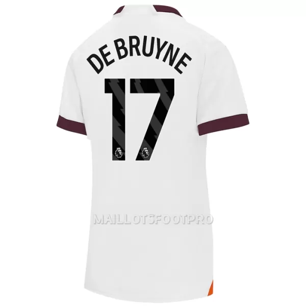 Maillot Manchester City Kevin De Bruyne 17 Femme Extérieur 2023-24