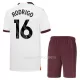 Maillot Manchester City Rodrigo 16 Enfant Extérieur 2023-24