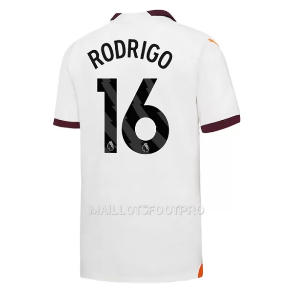 Maillot Manchester City Rodrigo 16 Homme Extérieur 2023-24