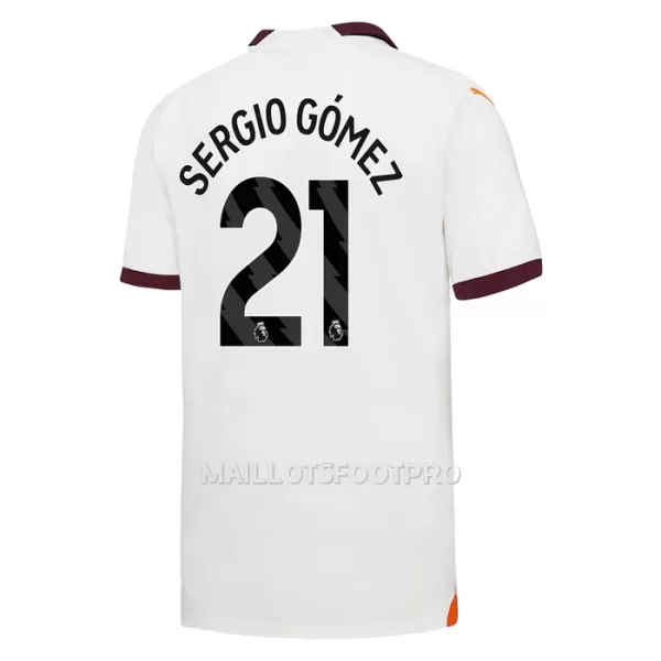 Maillot Manchester City Sergio Gomez 21 Homme Extérieur 2023-24