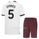 Maillot Manchester City Stones 5 Enfant Extérieur 2023-24