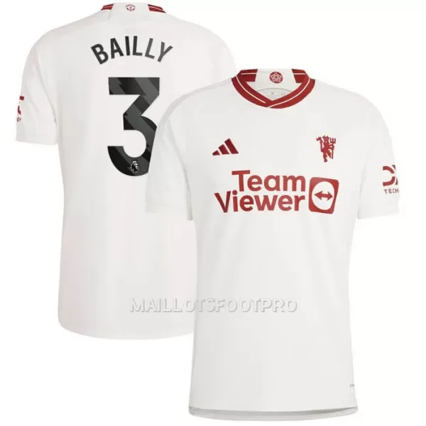 Maillot Manchester United Bailly 3 Homme Third 2023-24