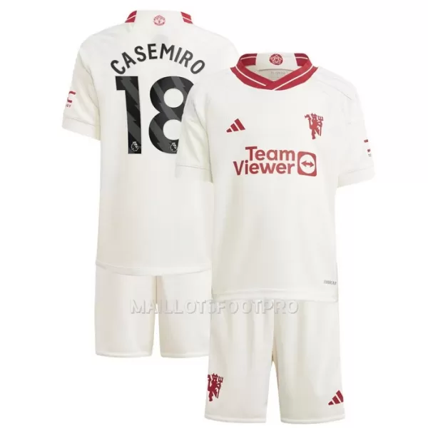 Maillot Manchester United Casemiro 18 Enfant Third 2023-24