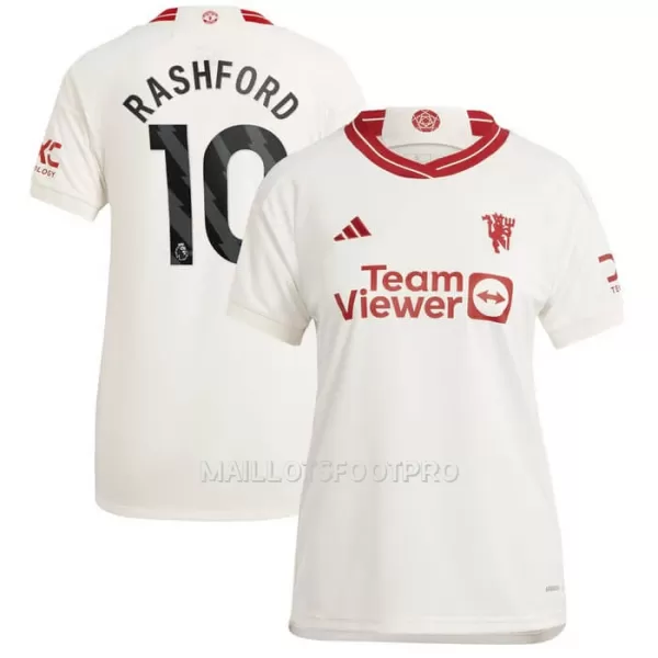 Maillot Manchester United Rashford 10 Femme Third 2023-24