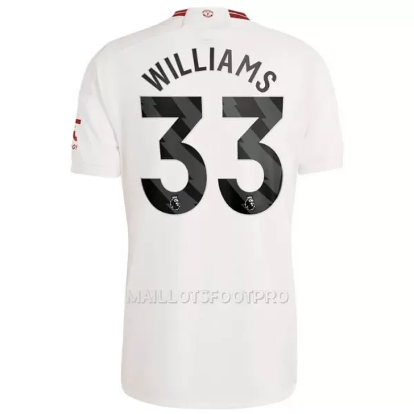 Maillot Manchester United Williams 33 Homme Third 2023-24