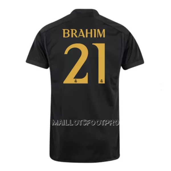 Maillot Real Madrid Brahim 21 Homme Third 2023-24