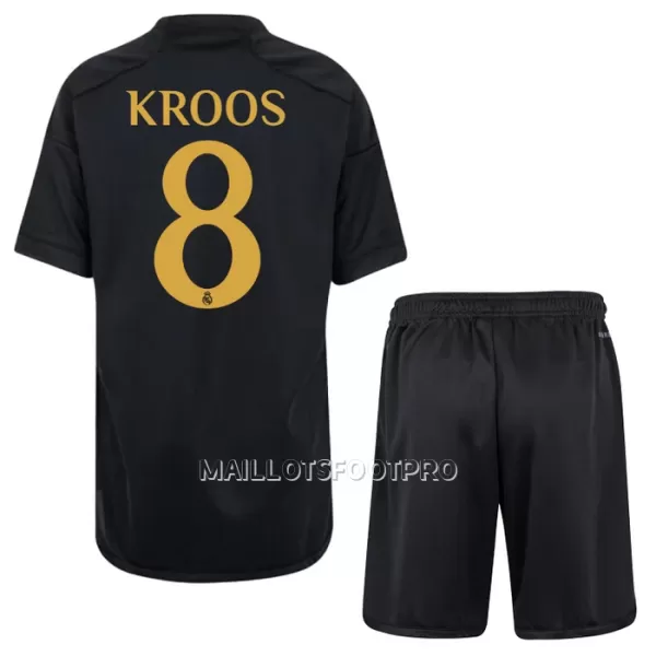 Maillot Real Madrid Kroos 8 Enfant Third 2023-24