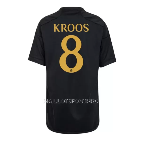 Maillot Real Madrid Kroos 8 Enfant Third 2023-24