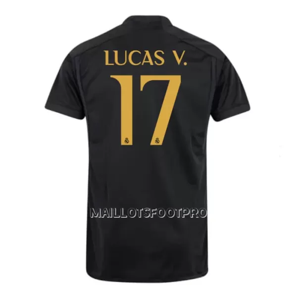 Maillot Real Madrid Lucas V. 17 Homme Third 2023-24