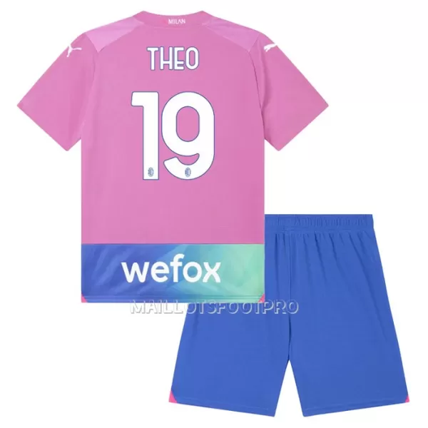 Maillot AC Milan Theo 19 Enfant Third 2023-24