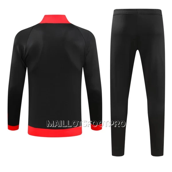 AC Milan Ensemble Vestes d'Entraînement Homme 2023-24 Noire