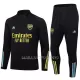 Arsenal Ensemble Sweat d'Entraînement Homme 2023-24 Quart-Zip Noire