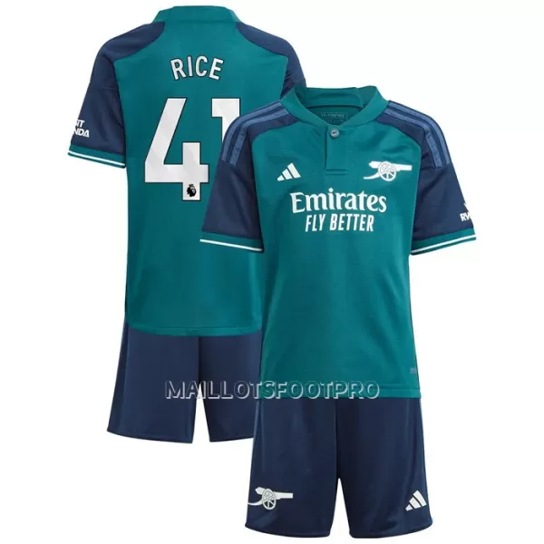 Maillot Arsenal Rice 41 Enfant Third 2023-24