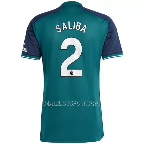 Maillot Arsenal Saliba 2 Homme Third 2023-24