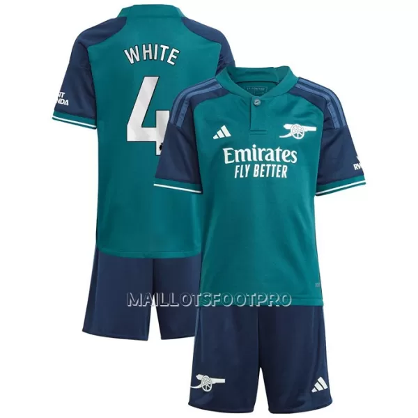 Maillot Arsenal White 4 Enfant Third 2023-24