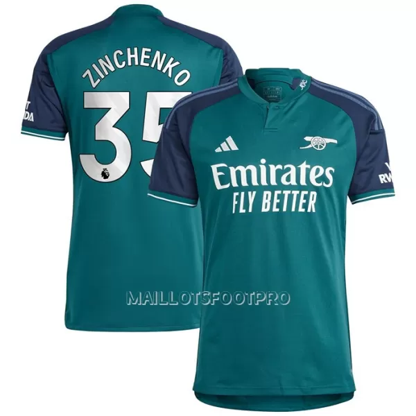 Maillot Arsenal Zinchenko 35 Homme Third 2023-24