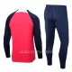 Atlético Madrid Ensemble Sweat d'Entraînement Homme 2023-24 Quart-Zip Rouge