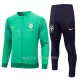 Brésil Ensemble Vestes d'Entraînement Homme 2023-24 Verte