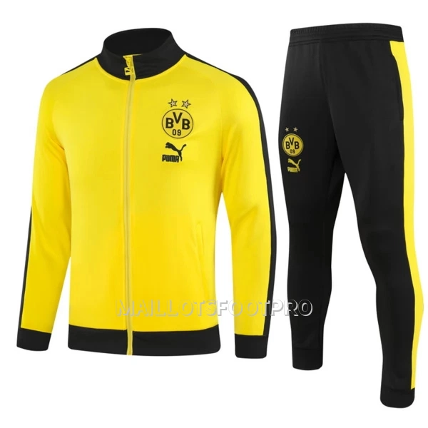 BVB Borussia Dortmund Ensemble Vestes d'Entraînement Homme 2023-24 Jaune